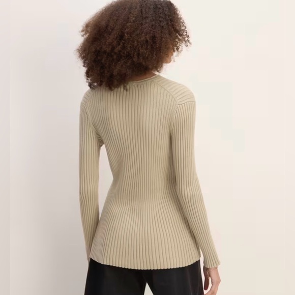 Everlane Cotton Ribbed Crew - Picture 3 of 8